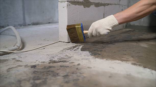 SJ Waterproofing Pros Interior Drainage System coverage map for Vanleer, TN and surrounding area